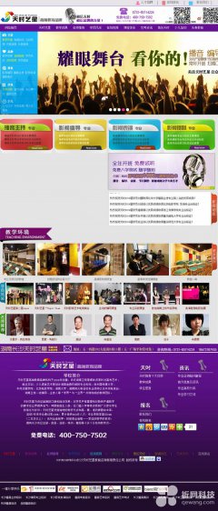 深圳网站建设案例：天时艺星